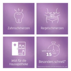 Ibu-Lysin HEXAL Filmtabletten bei Schmerzen und Fieber, 20 St