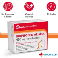 Ibuprofen AL akut 400 mg Filmtabletten, 50 St