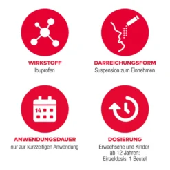 Ibuprofen AL direkt 400 mg Pulver zum Einnehmen, 20 St