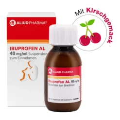 Ibuprofen AL 40 mg/ml Suspension zum Einnehmen, 100 ml