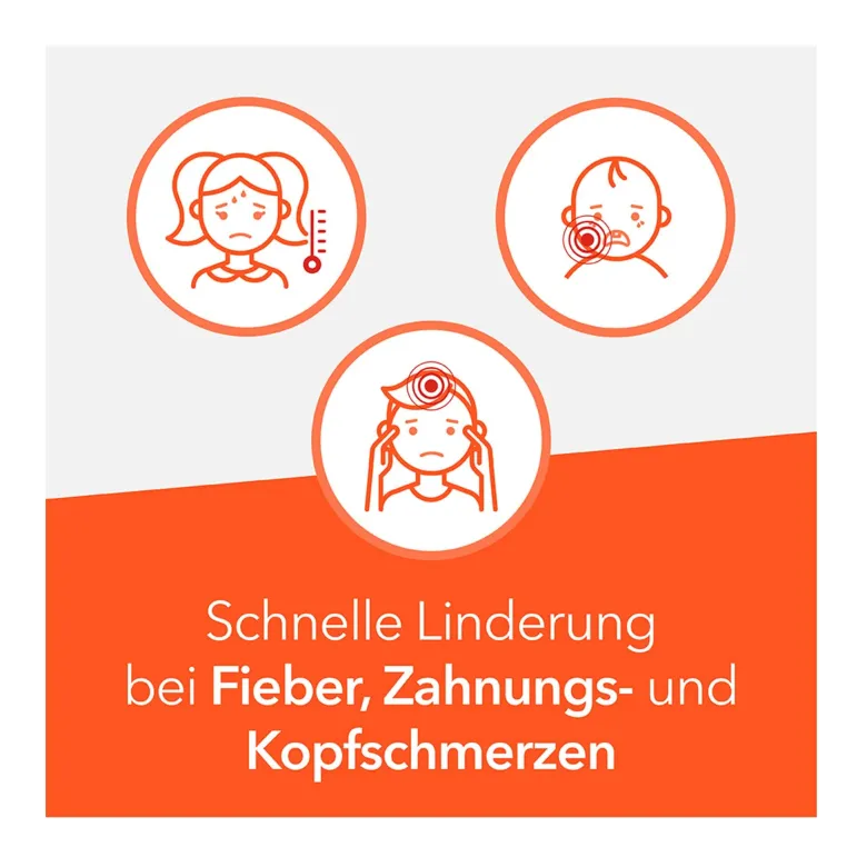 IBU-ratiopharm Fiebersaft für Kinder 40 mg/ml, 100 ml