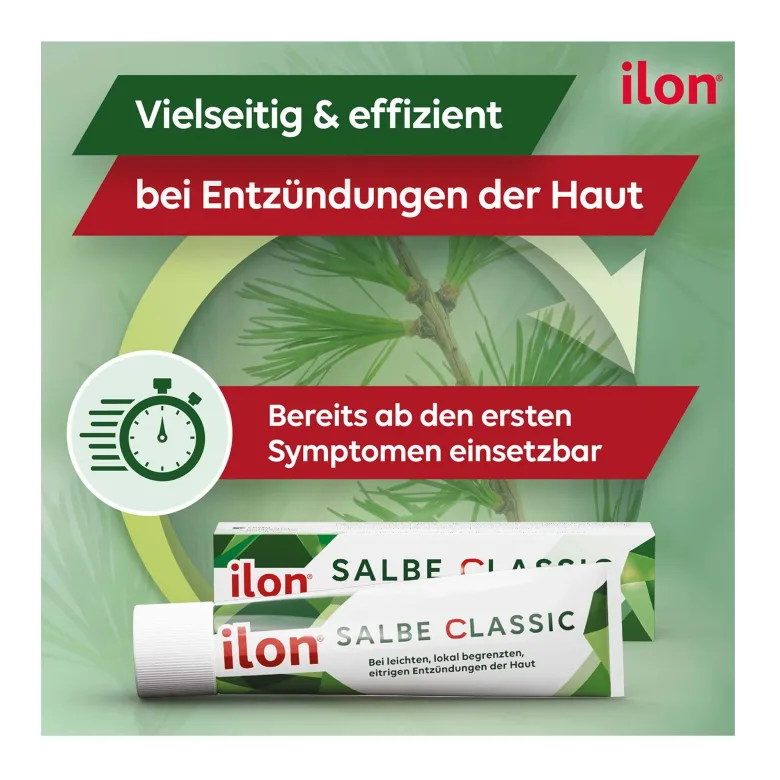 Ilon Salbe classic bei leichten Entzündungen der Haut, 50 g