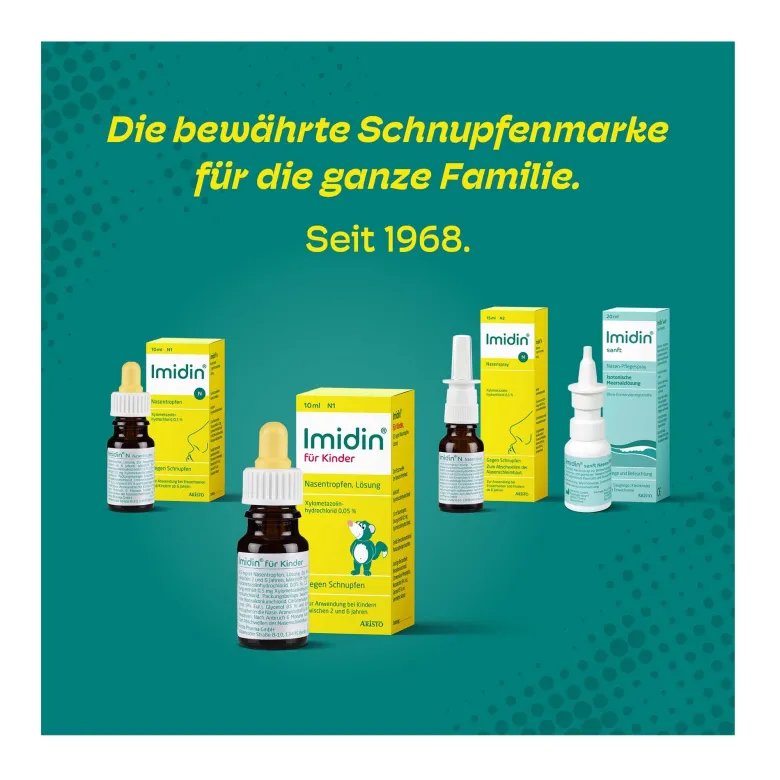 Imidin Nasentropfen für Kinder, 10 ml