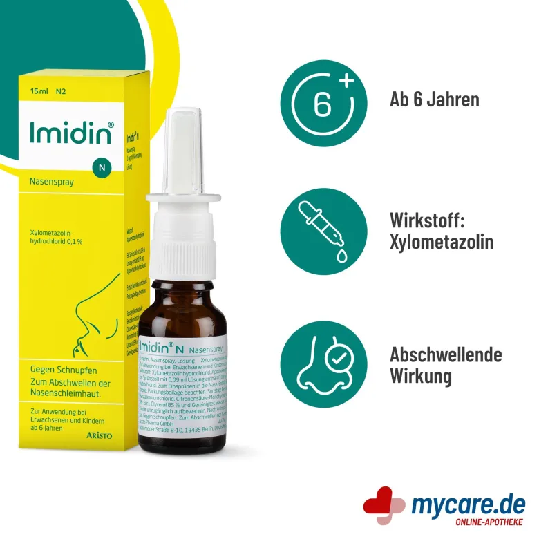 Imidin N Nasenspray, 15 ml
