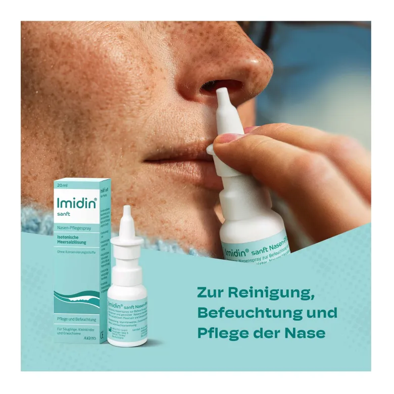 Imidin sanft Nasen-Pflegespray, 20 ml