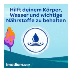 Imodium akut lingual Schmelztabletten bei akutem Durchfall, 12 St