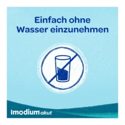 Imodium akut lingual Schmelztabletten bei akutem Durchfall, 12 St