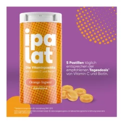 Ipalat Die Vitaminpastille Orange-Ingwer, 40 St
