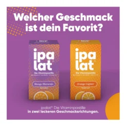 Ipalat Die Vitaminpastille Orange-Ingwer, 40 St
