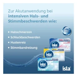 isla med akut Halspastillen bei Halsschmerzen und Erkältung, 50 St