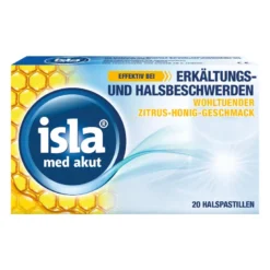 Isla med akut Zitrus-Honig Pastillen, 20 St