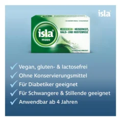 Isla Moos Pastillen, 60 St