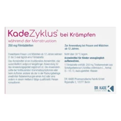 KadeZyklus bei Krämpfen 250 mg Filmtabletten, 30 St
