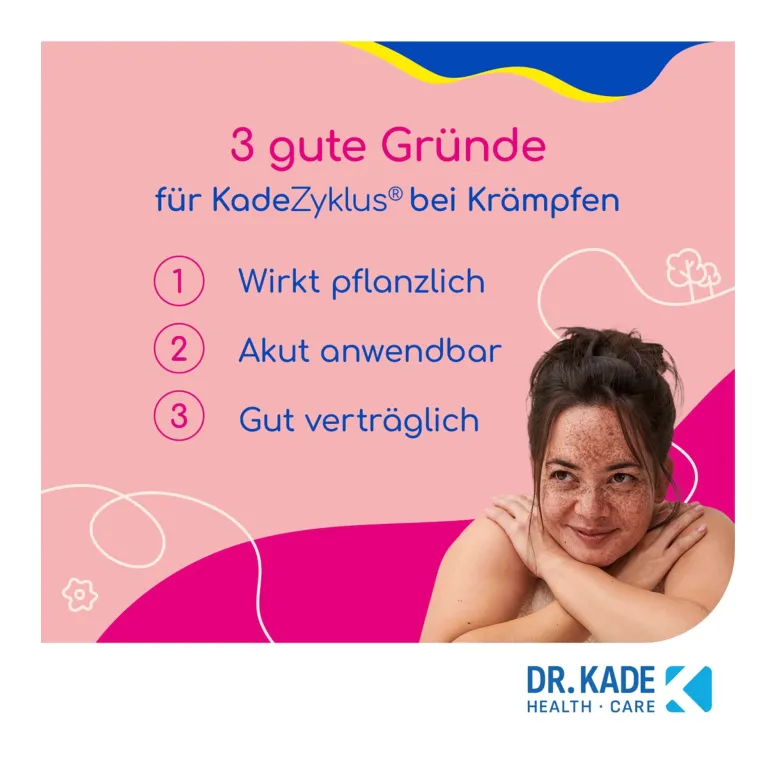 KadeZyklus bei Krämpfen 250 mg Filmtabletten, 30 St