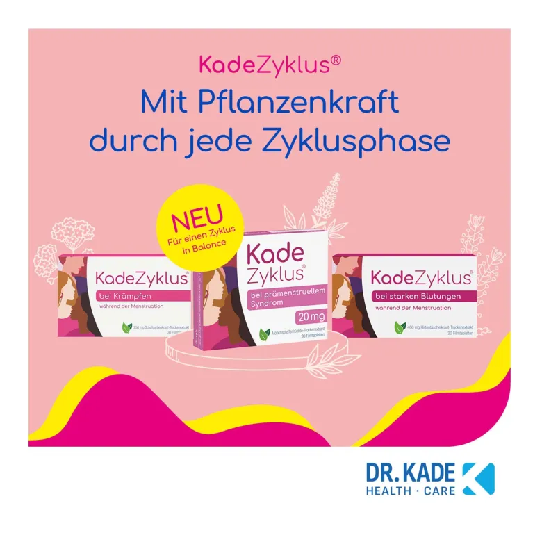 KadeZyklus bei Krämpfen 250 mg Filmtabletten, 30 St