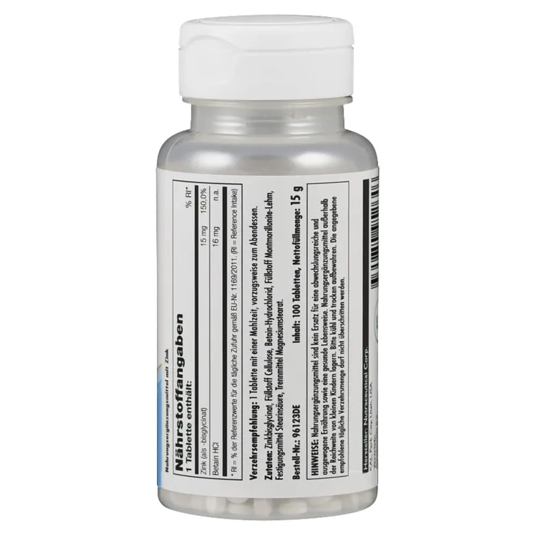 KAL Zink 15 Plus Tabletten, 100 St
