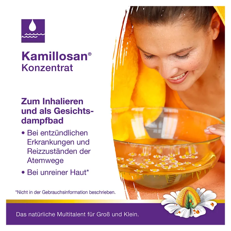 Kamillosan Konzentrat + Inhalator, 100 ml