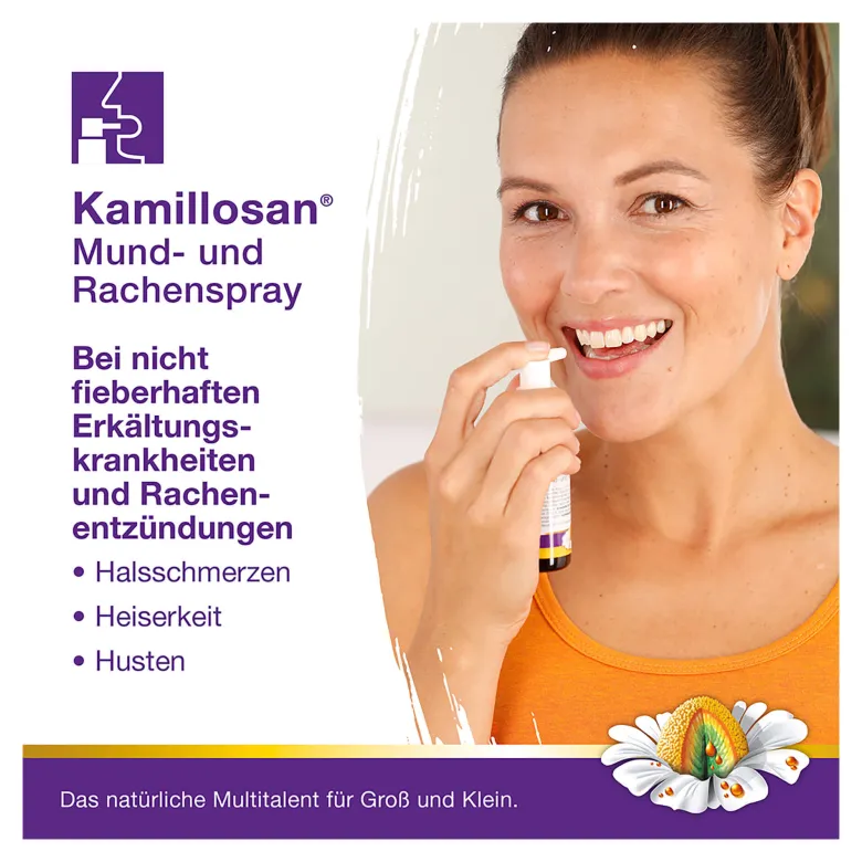 Kamillosan Mund- und Rachenspray, 30 ml
