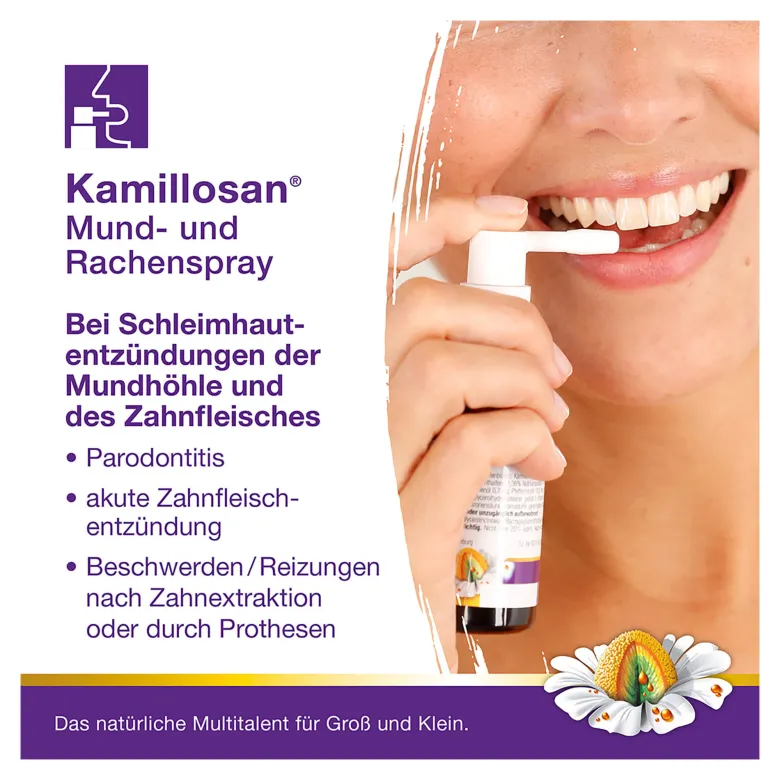 Kamillosan Mund- und Rachenspray, 30 ml