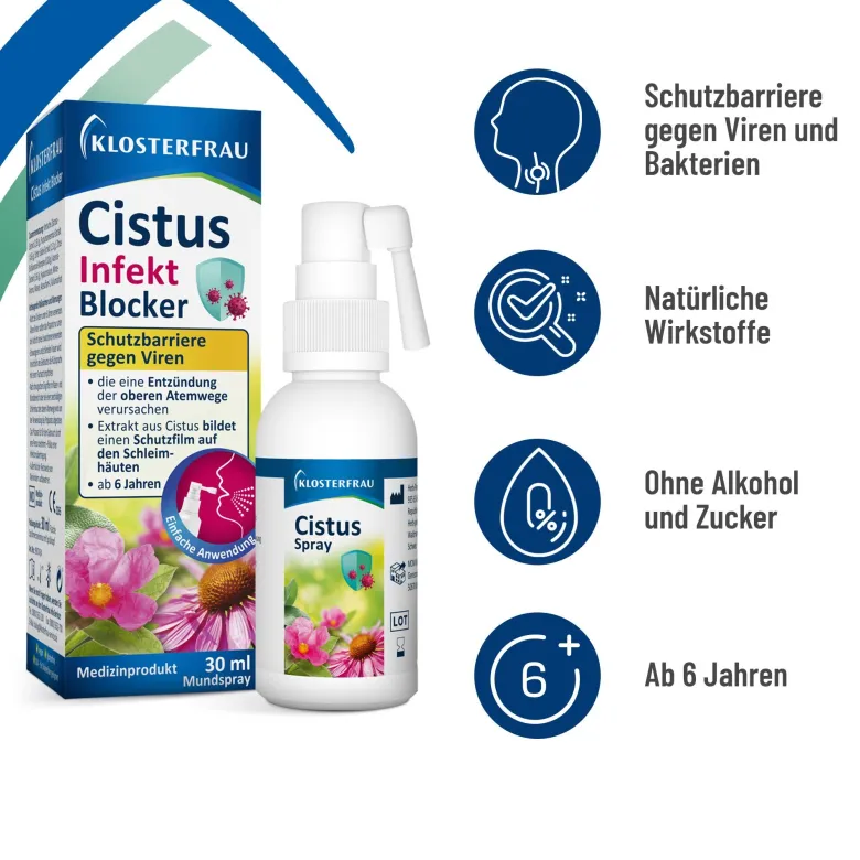Klosterfrau Cistus Infekt Blocker, 30 ml