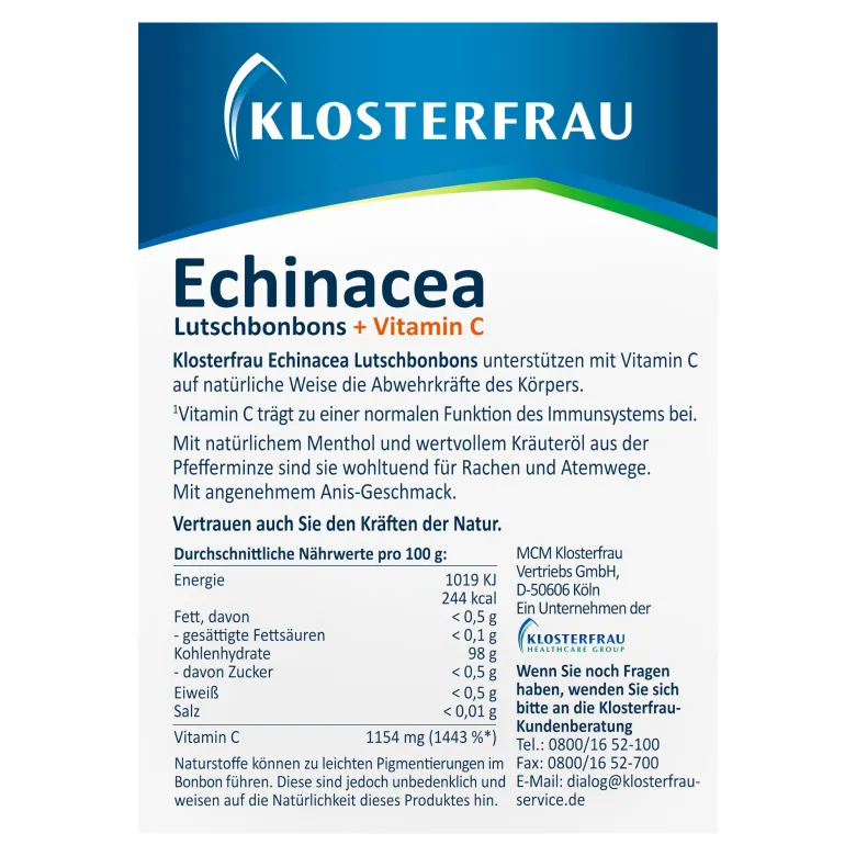 Klosterfrau Echinacea Bonbons, 24 St
