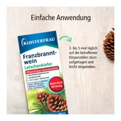 Klosterfrau Franzbranntwein Latschenkiefer Dosierflasche, 200 ml