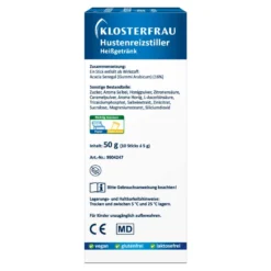 Klosterfrau Hustenreiz-Stiller Heißgetränk Pulver, 10X5 g
