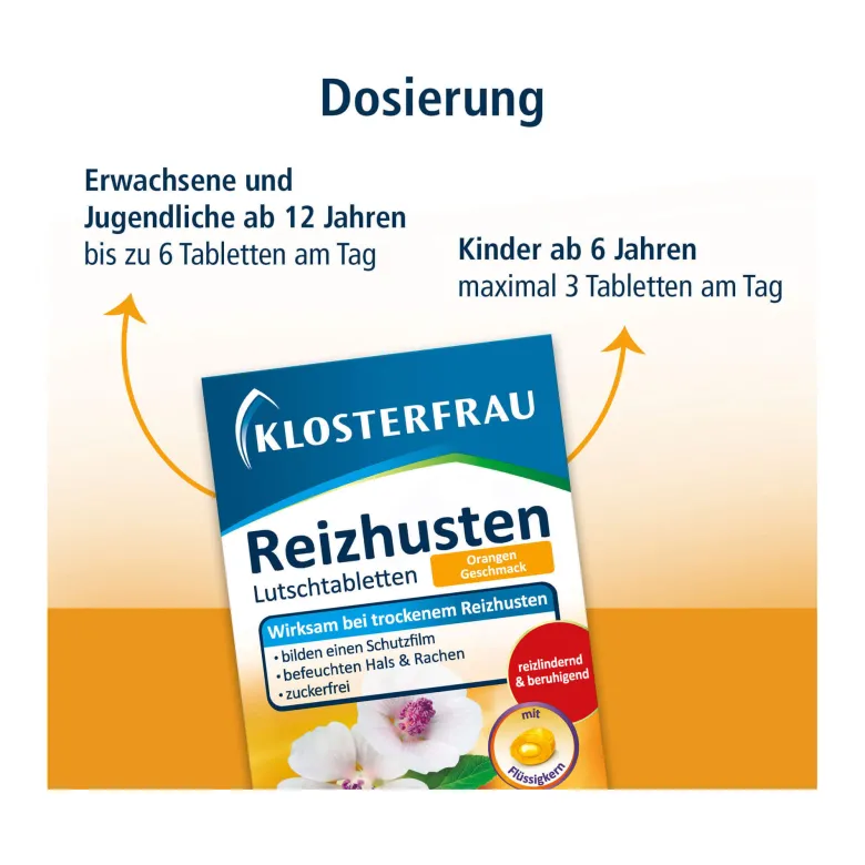 Klosterfrau Reizhusten Lutschtabletten, 24 St