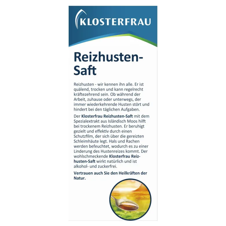 Klosterfrau Reizhusten-Saft, 128 g