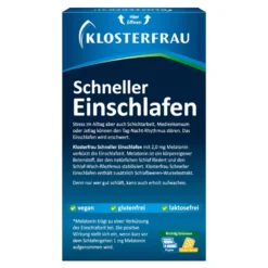 Klosterfrau Schneller Einschlafen 2,0 mg Melatonin Intens, 30 St