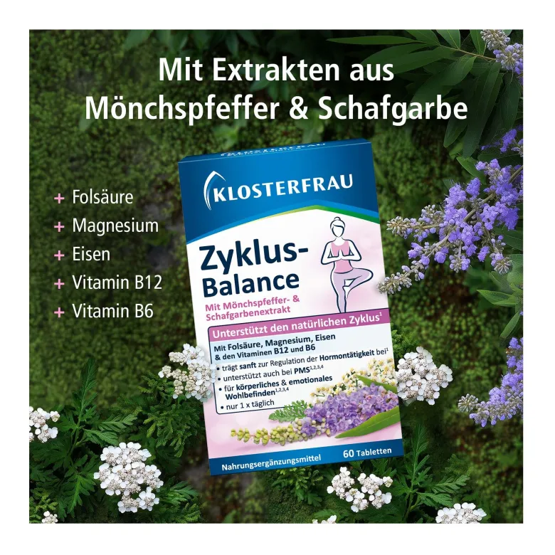 Klosterfrau Zyklus-Balance Tabletten, 60 St