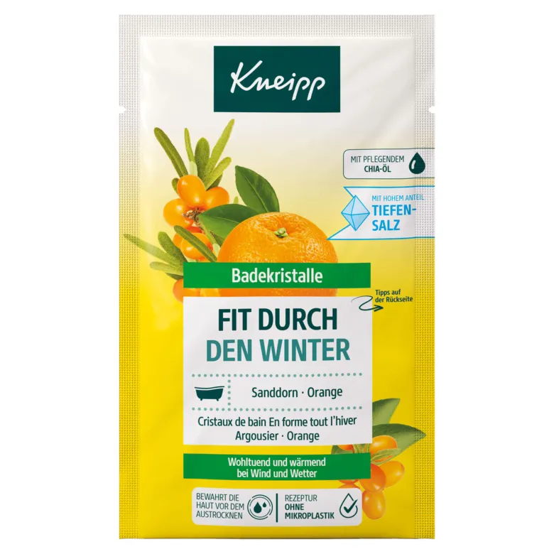 Kneipp Badekristalle Fit durch den Winter, 60 g