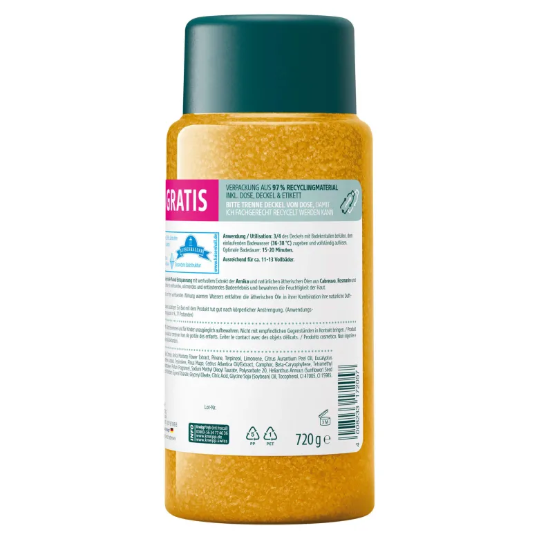 Kneipp Badekristalle Muskel Entspannung, 600 g