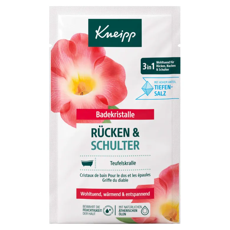 Kneipp Badekristalle Rücken und Schulter, 60 g