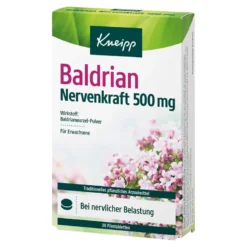 Kneipp Baldrian Nervenkraft 500 mg Filmtabletten, 30 St
