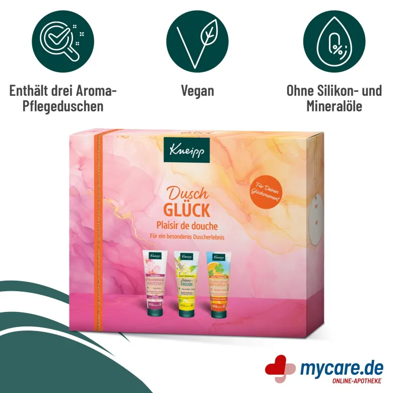 Kneipp Geschenkpackung Duschglück, 3X75 ml