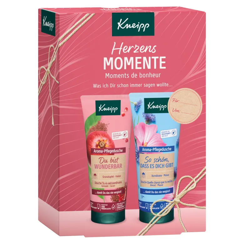 Kneipp Geschenkpackung Herzensmomente, 2X200 ml