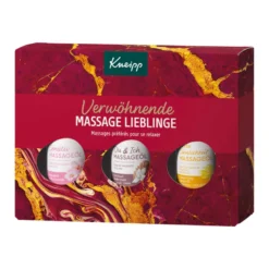 Kneipp Geschenkpackung Verwöhnende Massage Lieblinge, 3X20 ml