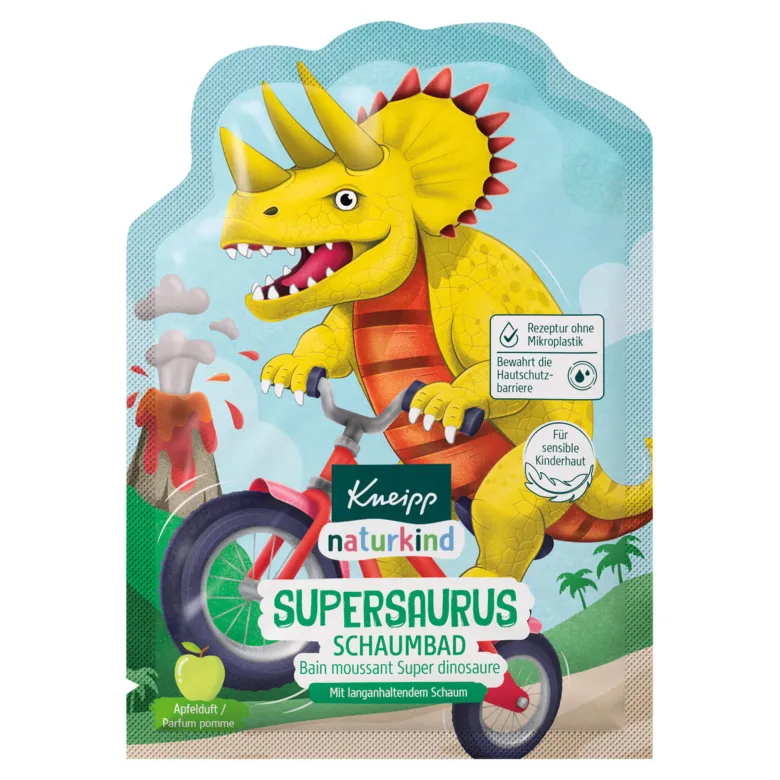 Kneipp Naturkind Schaumbad Supersaurus, 40 ml