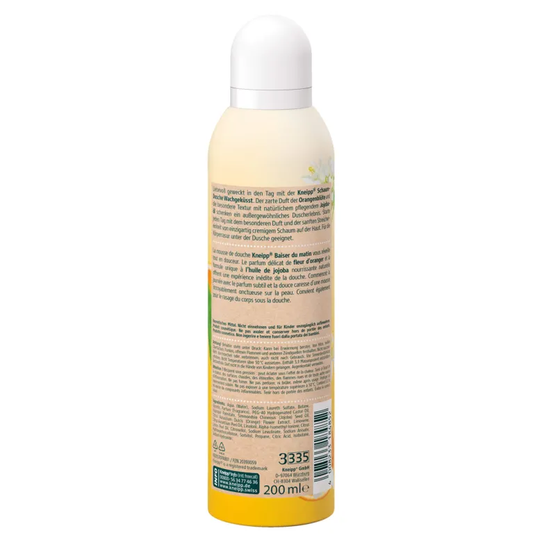 Kneipp Schaum-Dusche Wachgeküsst, 200 ml