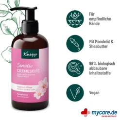 Kneipp Sensitiv Cremeseife Mandelblüte, 250 ml