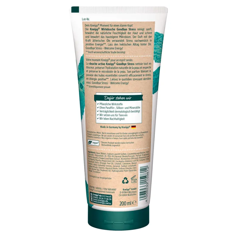Kneipp Wirkdusche Goodbye Stress, 200 ml