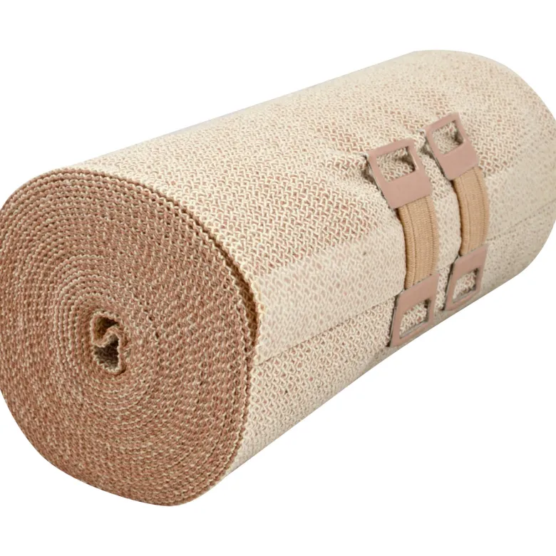Kompressionsbinde 10cm x 5m mit kurzem Zug hautfarben, 10 St