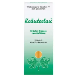 Kräuterlax Dr. Henk 15 mg Kräuterdragees, 10 St