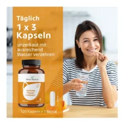 Kurkuma+Curcumin+Piperin+Vitamin C Kapseln, 120 St