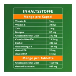 KyttaVit Extra Glucosamin Kombipackung, 2X30 St