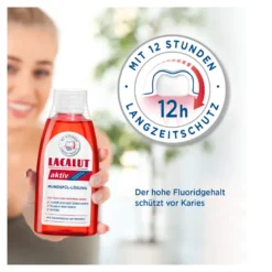 Lacalut aktiv Mundspüllösung, 300 ml
