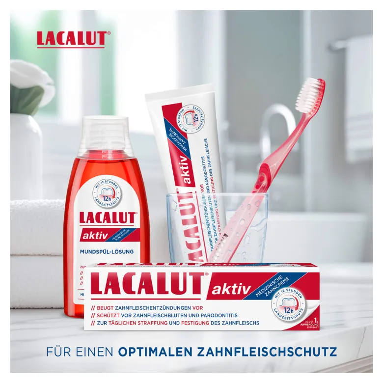 Lacalut aktiv Zahncreme, 100 ml