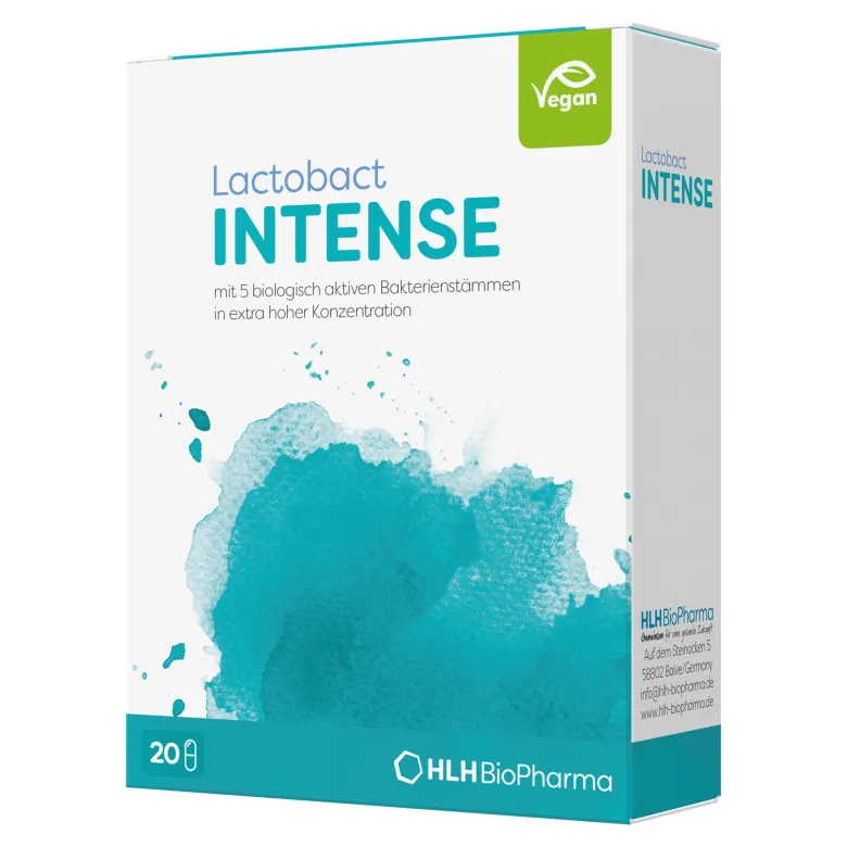 Lactobact Intense Magensaftresistente Kapseln, 20 St
