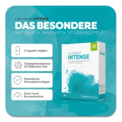 Lactobact Intense Magensaftresistente Kapseln, 20 St